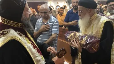 أسقف أمريكا يترأس عشية تطيب رفات كنيسة القديسة بربارة غرب سدني