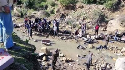 قتلى وجرحى في انقلاب حافلة سياحية شمال غربي تونس