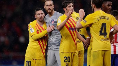 ملخص مباراة - أتلتيكو مدريد 0 × 1 برشلونة | الدوري الإسباني 