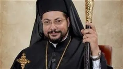 الأنبا باخوم يدشن مغارة العذراء مريم الجديدة بكنيسة قبة الهواء