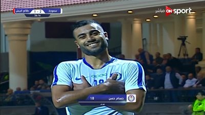 أهداف مباراة سموحة وطلائع الجيش في الدوري (فيديو)