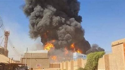 عاجل.. قتلى بحريق ضخم بالمنطقة الصناعية في الخرطوم