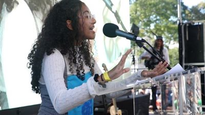 ناشطة مراهقة  تقاتل من أجل العمل المناخي في بنجلاديش