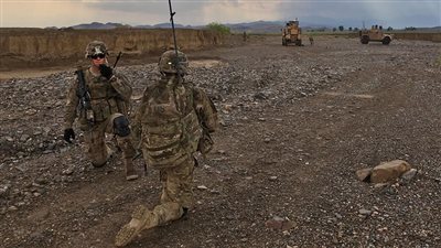 سقوط 5 صواريخ داخل قاعدة عين الأسد في محافظة الأنبار العراقية