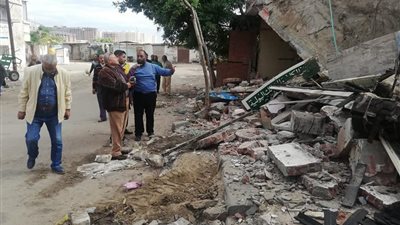 حملة مكبرة لاسترداد أراضي الدولة غرب الإسكندرية (صور)