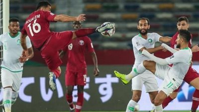 3 قنوات مفتوحة تنقل مباراة السعودية وقطر فى نصف نهائي 
