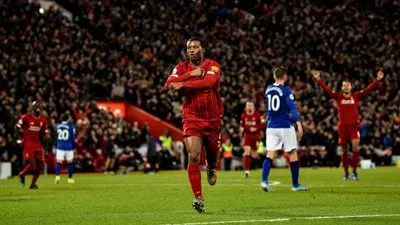 أهداف مباراة - ليفربول 5 × 2 إيفرتون