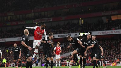 أهداف مباراة - آرسنال 1 × 2 برايتون | الدوري الإنجليزي 