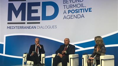 شكري من روما: اتفاقية السراج وتركيا تُعقد الجهود الرامية لتسوية الأزمة الليبية