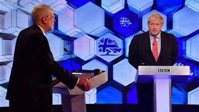 جونسون وكوربين يناقشان البريكست قبل الانتخابات البريطانية