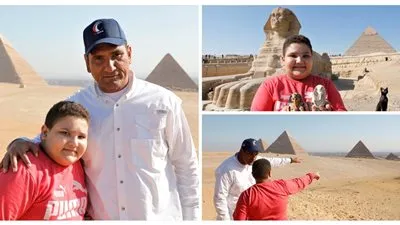 مدير الهرم يصف الطفل علي صبرة بعالم المصريات الصغير لهذا السبب