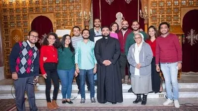 كاتدرائية القديس أنطونيوس بالفجالة تختتم أنشطة لجنة الشباب لعام 2019