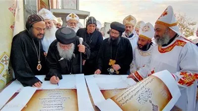 مطران البحيرة يشكر الرئيس على صدور قانون بناء الكنائس: 