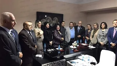 موسى مصطفى يفتتح المقر الجديد لحزب الغد في جنوب القاهرة