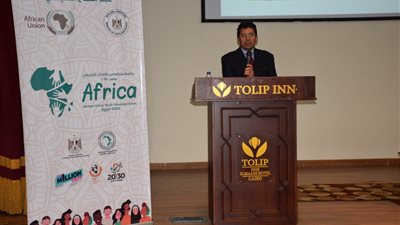 وزيرا الشباب والآثار يلتقيان المشاركين في برنامج متطوعي الاتحاد الإفريقي (صور)