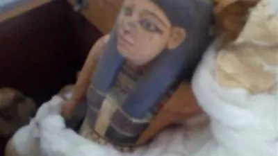 تفاصيل ضبط تماثيل آثرية داخل مركز للغسيل الكلوي ببني سويف (فيديو)