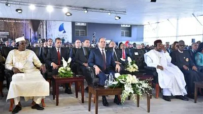 مشاركة السيسي فى جلسة 