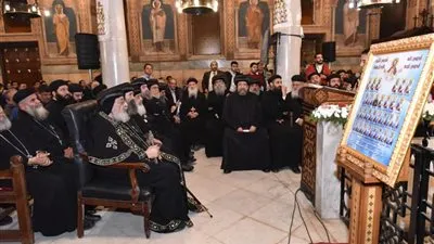 البابا تواضروس يلقي عظة عن 