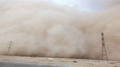 غلق طريق الزعفرانة السويس لحين تحسن الأحوال الجوية