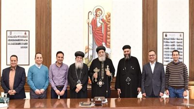 تفاصيل إجتماع البابا تواضروس مع محرري 