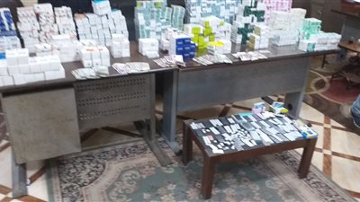 ضبط 22 ألف قرص وعلب أدوية مخدرة داخل صيدلية بالدقهلية