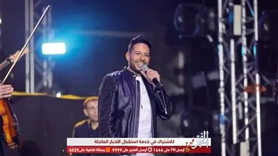 عاجل... أول تعليق من حماقي على فوزه بجائزة أفضل مطرب وأفضل ألبوم (صورة)