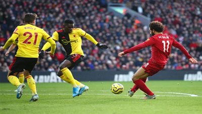 عاجل.. هدف محمد صلاح العالمي في مباراة ليفربول وواتفورد