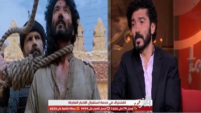 عاجل.. خالد النبوي يكشف مفاجأة في مشهد إعدام طومان باي بـ