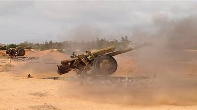 الجيش الليبي يستهدف مواقع للميليشيات في معسكر النقلية جنوب طرابلس