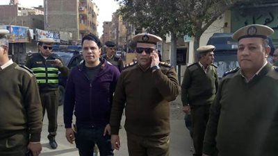 إزالة 610 حالة إشغالات وضبط 35 هاربًا من أحكام ببني سويف (صور)