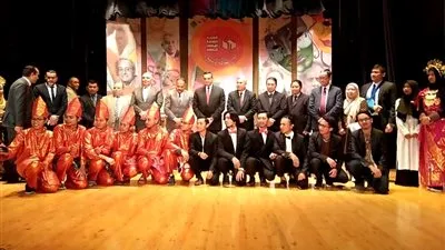 ختام فعاليات اليوم الثقافي الإندونيسي المصري بقصر ثقافة دمنهور (صور)