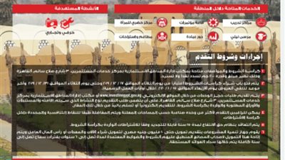 اليوم .. وزارة الإستثمار والتعاون الدولي تطرح 225 مشروعًا بمدينة الصف 