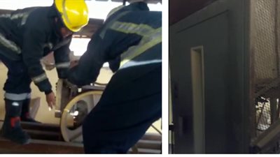 نجدة 3 تعطل بهم مصعد بمصر الجديدة