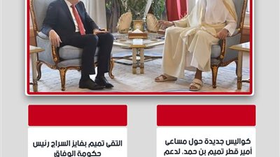 تفاصيل لقاء أمير قطر و