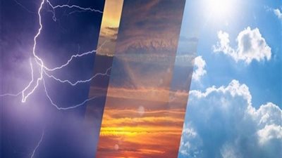 طقس اليوم ودرجات الحرارة وفرص سقوط الأمطار