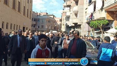 تشييع جثمان شقيقة مرتضى منصور بالدقهلية (فيديو وصور)