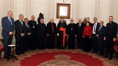 البطريرك الراعي يستقبل اللجنة الأسقفية لوسائل الإعلام 