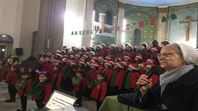 مدرسة بالزمالك تحتفل بأمسية عيد الميلاد