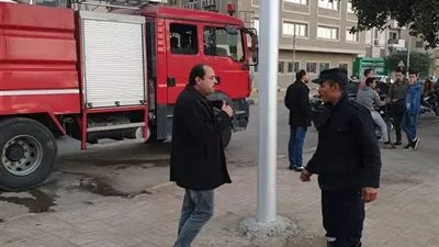 السيطرة على حريق بالقرب من ديوان عام محافظة القليوبية