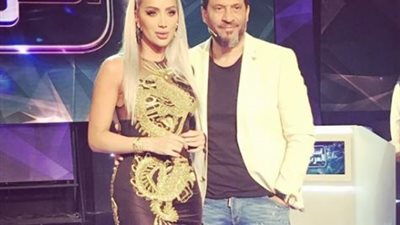 ماجد المصري يغازل مايا دياب على الهواء (فيديو)