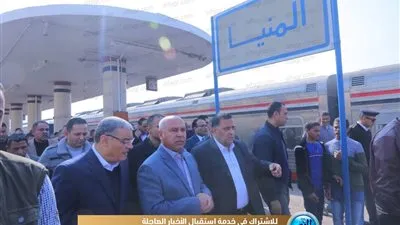 5 توصيات من وزير النقل لمحطة المنيا (فيديو)