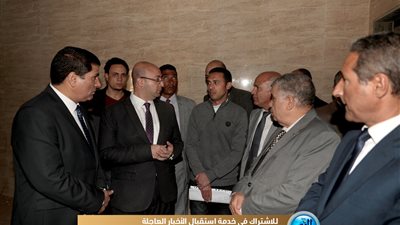 محافظ بني سويف يمهل مقاول مستشفى إهناسيا لنهاية فبراير (فيديو وصور)