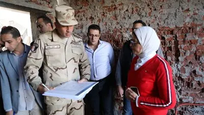 وزيرة الصحة تتفقد أعمال التطوير بوحدة صحة أسرة 