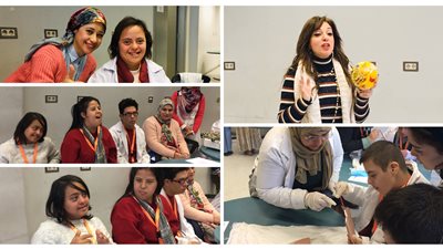 الأطفال ذوي القدرات الخاصة يبهرون الجميع في 