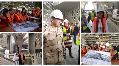 ورشة حكي وشهادات تقدير وصداقة من المتحف الكبير للأطفال 