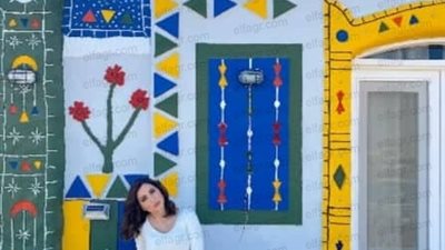 نسرين طافش تشارك جمهورها كواليس مسلسل 