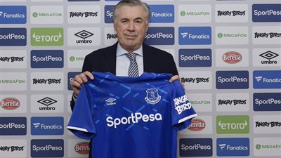 أنشيلوتي: متحمس لعملي مع إيفرتون وهذا حلمي معه