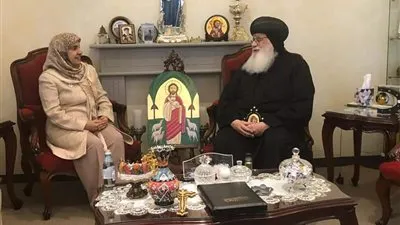 سفيرة الإمارات تزور المركز الثقافي القبطي بأمستردام