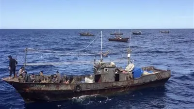 روسيا تفرج عن قوارب الصيد اليابانية المحتجزة لديها