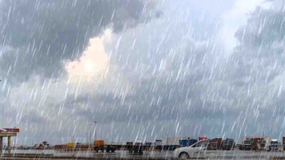 الأرصاد: أمطار غزيرة على محافظتي كفر الشيخ والبحيرة